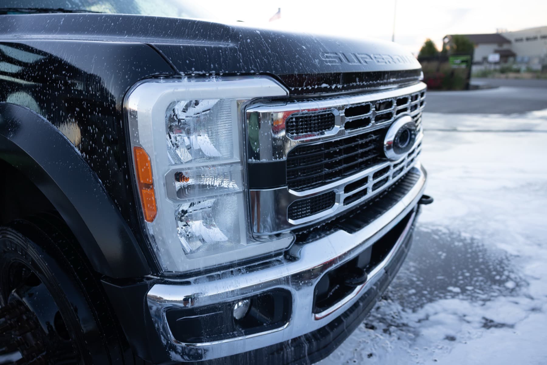 Super Duty in the foam